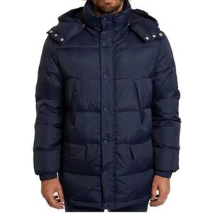 Slate & Stone Navy Ripstop Down Jacket